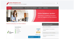 Desktop Screenshot of online-redakteur.biz